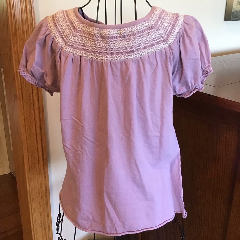 Shirt Izod Top S Small blouse - Picture 4 of 7